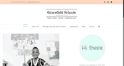 Desktop Screenshot of gracefieldschools.com